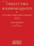 Southern Andraud Andraud / Neidich  22 Woodwind Quintets Complete Set New Edition - Woodwind Quintet
