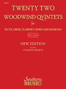 Southern  Andraud A  22 Woodwind Quintets - Oboe