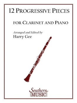 12 Progressive Pieces by Bach Johann Sebastian - Gee Harry - for Clarinet