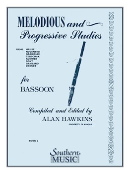 Melodious & Progressive Studies by - Hawkins A - for Bassoon Method (Book 2)