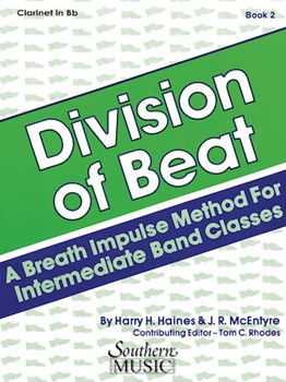 Division Of Beat Bk 2 by Haines and McEntyre - Rhodes Tom - for Bass Clarinet