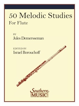 50 Melodic Studies by Demersseman Jules-Auguste Edouard - Borouchoff - for Flute Method