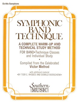Southern Victor Rhodes/Bierschenk  Symphonic Band Technique - Alto Saxophone