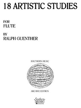 18 Artistic Studies by Guenther Ralph for Flute