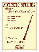 Artistic Studies for Clarinet Bk 1 Clarinet