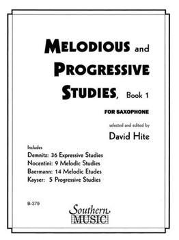 Melodious and Progressive Studies, Book 1 - Saxophone alto sax