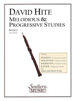 Melodious & Progressive Studies by - Hite David - for Oboe Method (Book 1)
