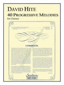 40 Progressive Melodies - Clarinet