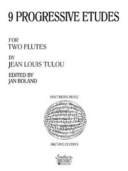 Nine Progressive Etudes by Tulou - Boland Jan - for Flute