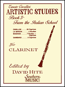 Southern Ernesto Cavallini Hite D  Artistic Studies Book 3 (Italian) - Clarinet