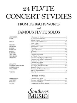 24 Flute Concert Studies - Unaccompanied Flute Flute