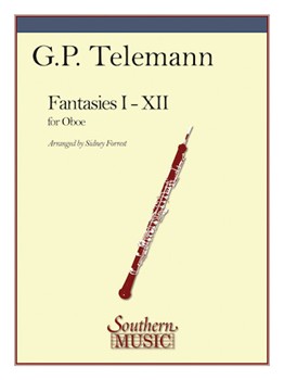 Fantasies I - XII by Telemann Georg Philipp - Forrest Sidney - for Oboe Solo