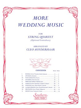 More Wedding Music by - Cleo Aufderhaar - for Full Score