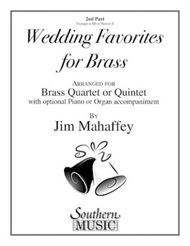 Wedding Favorites For Brass by Various - Mahaffey Jim - for Trumpet 2