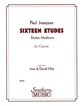 16 Etudes by Jeanjean Paul - Hite David - for Clarinet Method