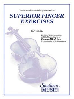 Superior Finger Exercises by Ondricek Emanuel - Castleman Charles - for