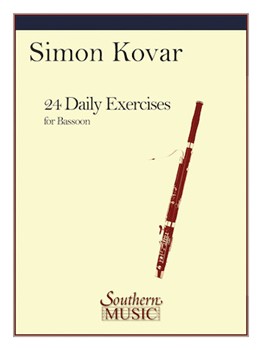 24 Daily Exercises by Kovar Simon for Bassoon Method