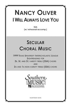 I Will Always Love You by Oliver Nancy for SSA