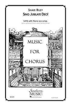 Sing Jubilate Deo by Riley Shari for SATB