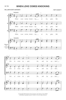 When Love Comes Knocking by DeWitt Patti for SAB