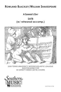 Summer's Day by Blackley Rowland for SATB