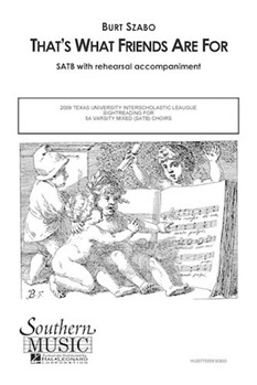 That's What Friends Are For by Szabo Burt - Szabo Burt - Dionne Warwick for SATB