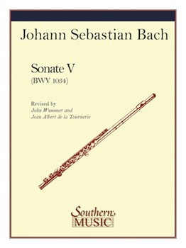Sonata #5 by Bach Johann Sebastian - Wummer and Tournerie - for Flute and Piano