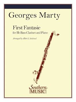 1st Fantasie by Marty Georges-Eugene - Andraud and Bonade - for Bass Clarinet