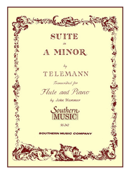 Southern Telemann G Wummer J  Suite in A Minor - Flute