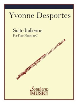 Suite Italienne by Desportes Yvonne for Flute Quartet