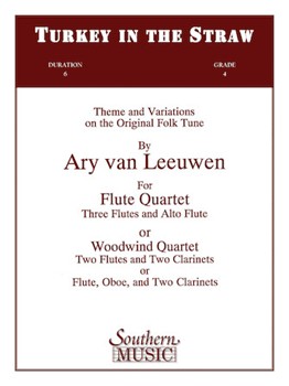 Turkey In The Straw by Leeuwen Ary Van - Van Leeuwen Ary - for Quartet