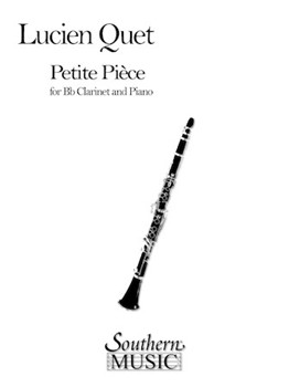 Petite Piece by Quet Lucien for Bb Clarinet and Piano