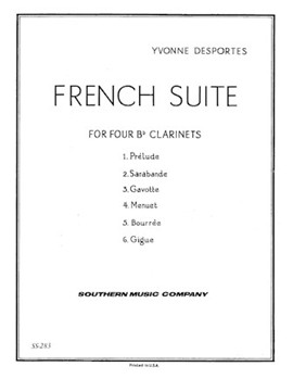 French Suite by Desportes Yvonne for Full Score