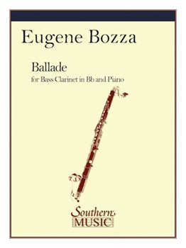 Southern Bozza E   Ballade - Bass Clarinet