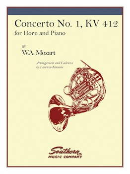 Concerto #1 K412 by Mozart Wolfgang Amadeus - Sansone Lorenzo - for French Horn and Piano