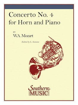 Concerto #4 K495 by Mozart Wolfgang Amadeus - Sansone Lorenzo - for French Horn and Piano