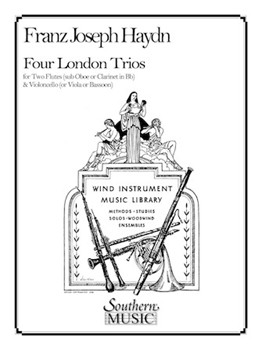 Four London Trios for 2 Flutes and Violoncello