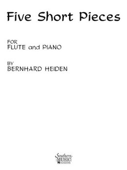 5 Short Pieces by Heiden Bernhard for Flute and Piano