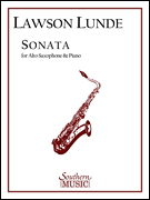 Sonata [alto sax] Lunde