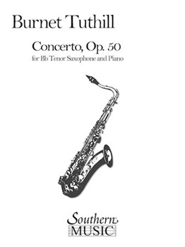 Concerto Opus 50 by Tuthill Burnet for Tenor Sax