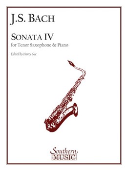 Sonata #4 by Bach Johann Sebastian - Gee Harry - for Tenor Saxophone and Piano