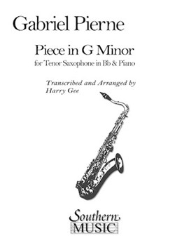 Piece In G Minor by Pierne Gabriel - Gee Harry - for Tenor Sax