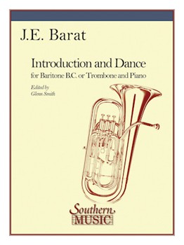Introduction & Dance by Barat Jacques Edouard - Smith Glenn - for Euphonium and Piano