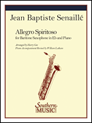 Southern Senaille Gee H  Allegro Spiritoso - Baritone Saxophone