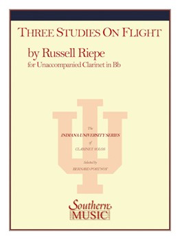Three (3) Studies On Flight by Riepe Russell for Clarinet Solo