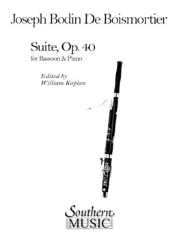 Suite by Boismortier Joseph Bodin de - William Kaplan - for Bassoon