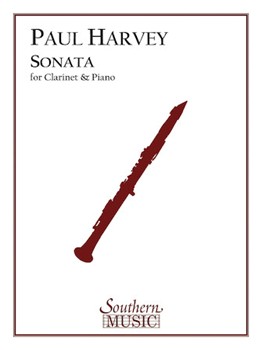 Sonata by Harvey Paul for Clarinet Solo