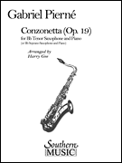 Southern Pierne G Gee H  Canzonetta - Tenor Saxophone