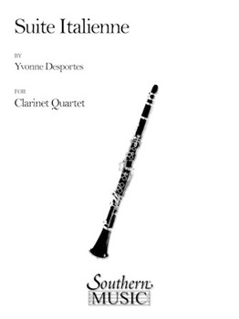 Suite Italienne by Desportes Yvonne for Clarinet