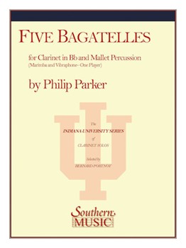 Five Bagatelles by Parker Philip for Clarinet and Piano
